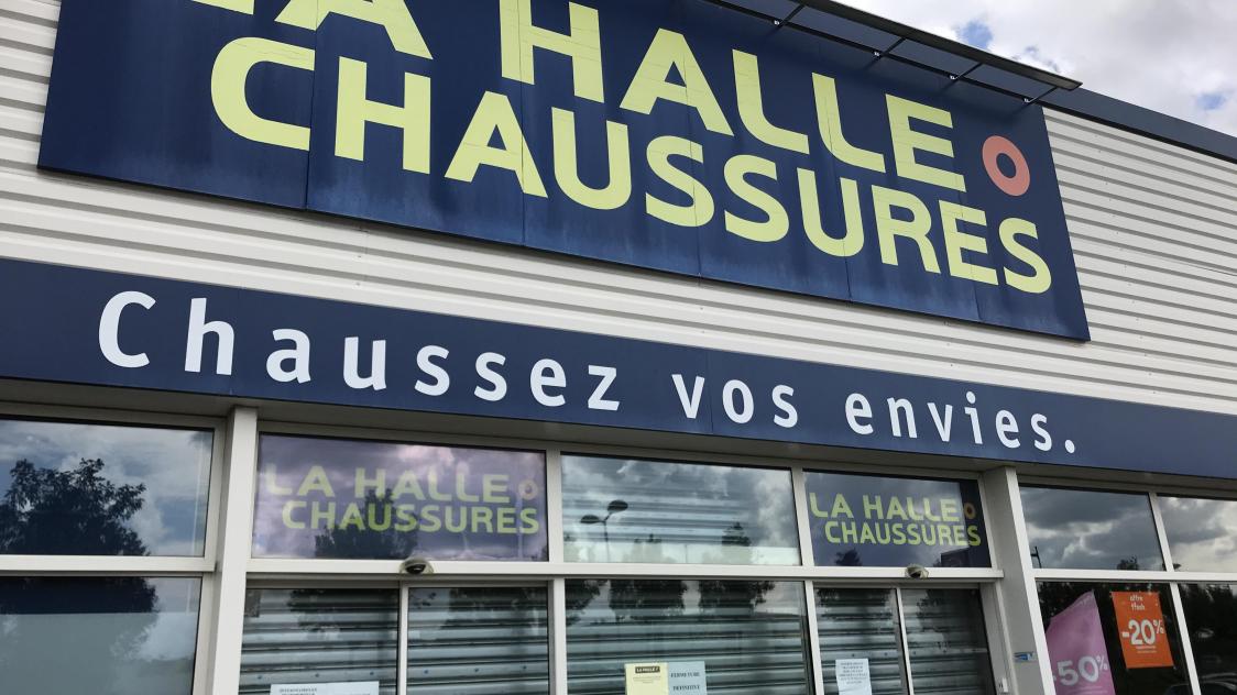 Les halles sales chaussure
